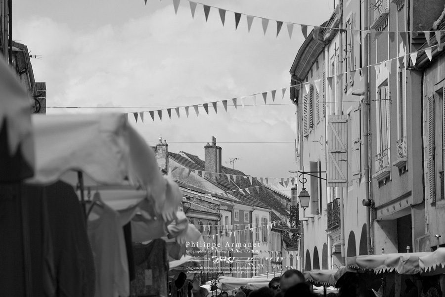 Photo du marché de Louhans