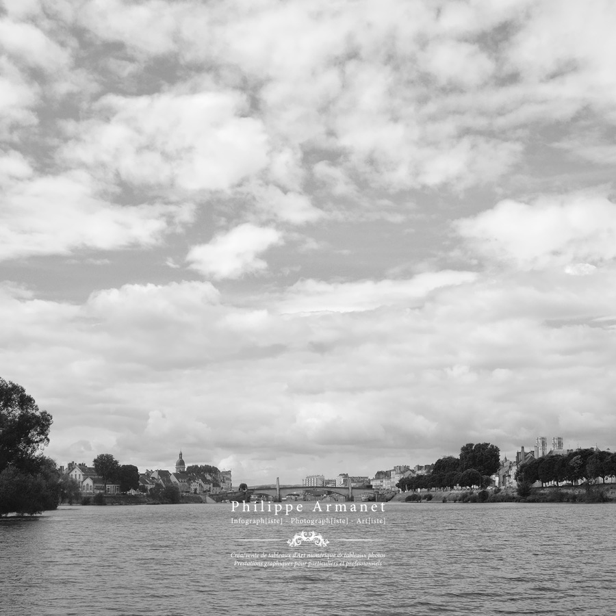 Photo noir et blanc de Chalon-sur-Saône, tirage limité