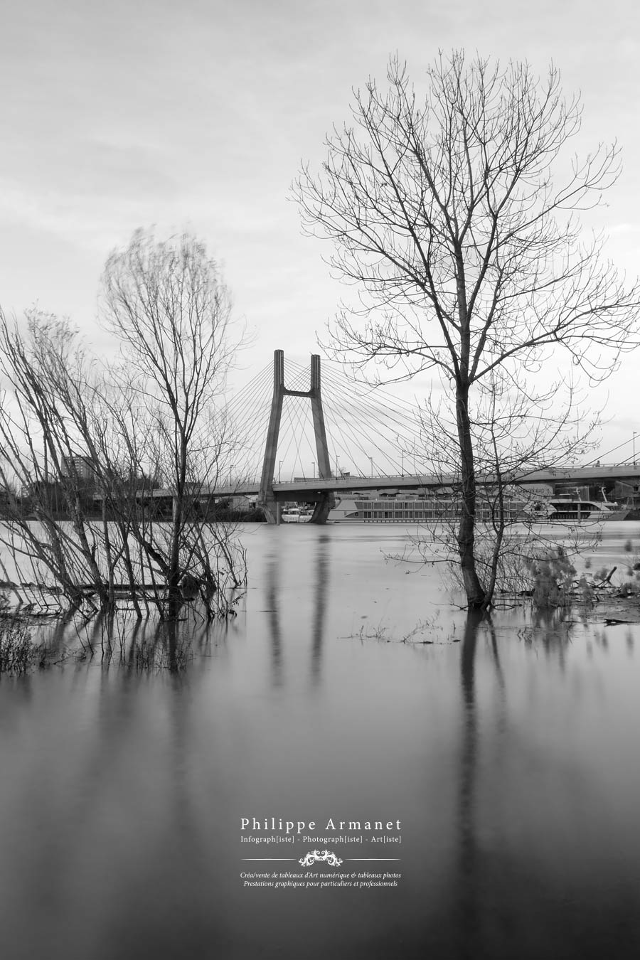 Photo du Pont de Bourgogne à Chalon-sur-Saône