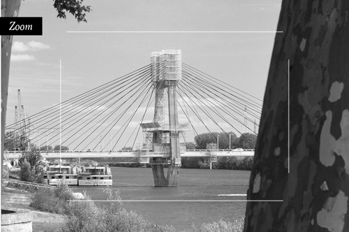 Le pont de Bourgogne en travaux à Chalon-sur-Saône