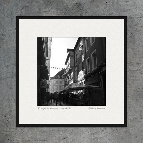 Vente de photographies en noir et blanc
