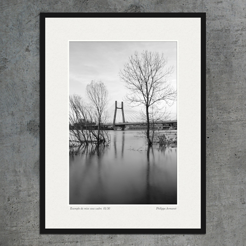 Photo de Chalon sur Saône encadrée