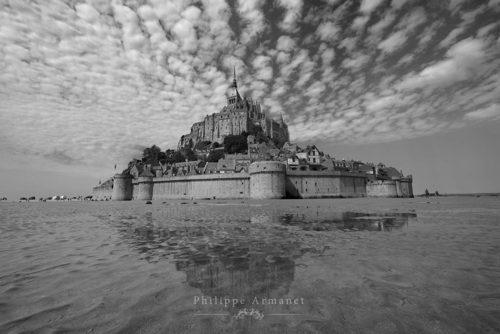 Tirage d'art photographie du Mont-Saint-Michel